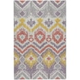 thumbnail image 2 of Addison Rugs Dream Shag Premium Machine Washable Transitional Tribal, Boho Purple Rectangle Rug, 3' x 5', 2 of 8