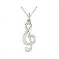 thumbnail image 1 of Collier Pendentif Clef en Argent Sterling avec Chaîne, 1 of 3