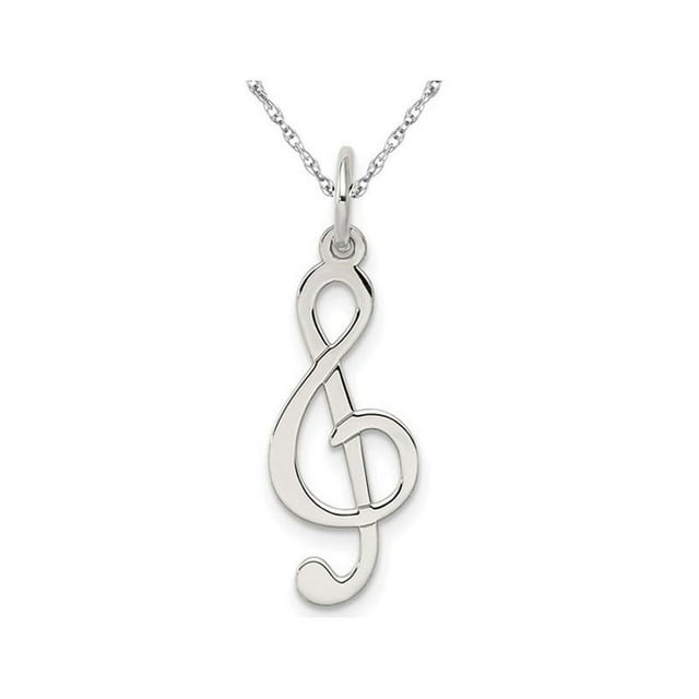 Collier Pendentif Clef en Argent Sterling avec Chaîne