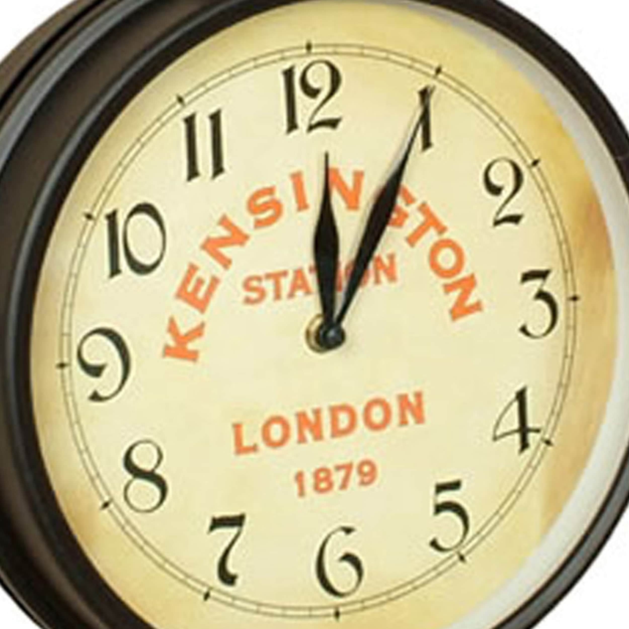 Kensington Station Double Side clock (Large) - Walmart.com