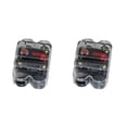 thumbnail image 4 of Guardoinrt Car Auto Audio Radio In Line Fuse Breaker Circuit For DC 12V Black 50A 2Set, 4 of 6