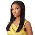 thumbnail image 2 of Outre Mytresses Gold Label Leave Out Human Hair Wig - BRAZILIAN STRAIGHT 20" (Natural Black), 2 of 2