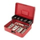 thumbnail image 3 of Caja Metálica de Seguridad Roja con Cerradura Combinada Estratificada, 3 of 9