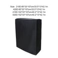 thumbnail image 3 of maskred OxfordCloth Waterproof Folding Bed Cover For Outdoor Adventures Portable And Easy To Carry Dustproof black Type 3 1Set, 3 of 6