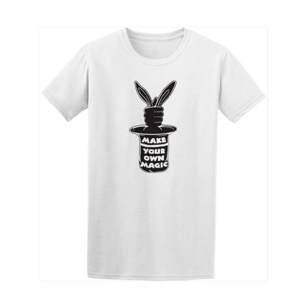 Make Your Own Christmas T Shirt Retro Bunny Make Your Own Magic Men's Tee - Image by Shutterstock ()