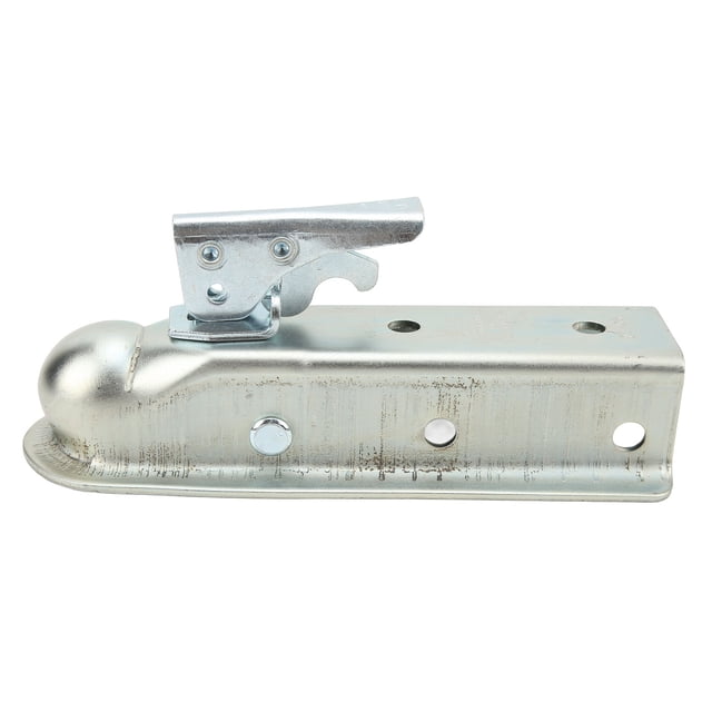 Straight Tongue Trailer Coupler, High Strength Impact Resistant Trailer Hitch Ball Coupler For SUVs