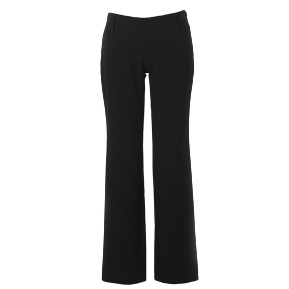SOTTOMARINO Women's Straight Leg Dress Pants 44 Black