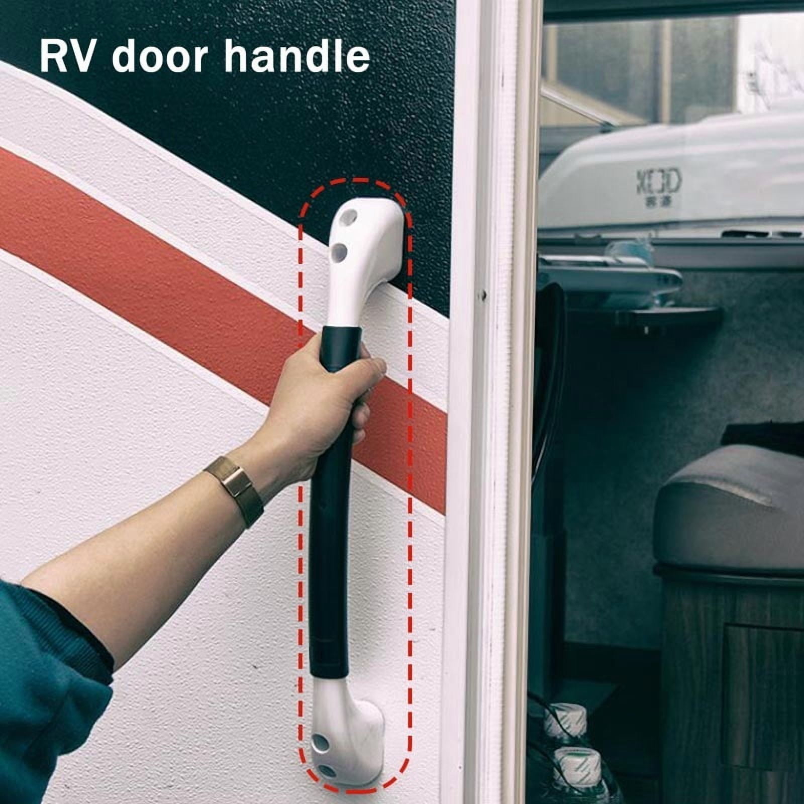 RV Auxiliary Handrail RV Door Handle Boarding Handrail Cabinet Ceiling Handle Accessories Camper Motorhome Caravan ,RV Universal Fit