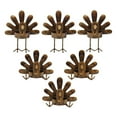 thumbnail image 1 of Pavo De Metal Para Decoración De Mesa De Fiesta De Acción De Gracias 6 Portavelas Scienceny  HA036826-00, 1 of 6
