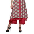 thumbnail image 5 of Moomaya Ensemble Kurta Palazzo Veste pour Femmes Tenue Indienne Tenue Ethnique, 5 of 5
