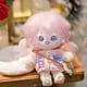 thumbnail image 2 of 20cm Plush Doll Pink Hair Girl Naked Humanoid Stuffed Body no Attribute 8" Normal Body Wearable Clothing Dress Up Gifts (a-19-without Skeleton), 2 of 4