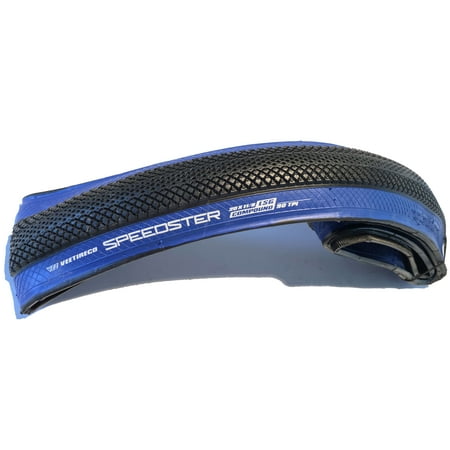 Vee Tire Bmx Speedster x1 1 8 Folding Bead Blue Wall Bike Tire 28 451 Bmx Walmart Com