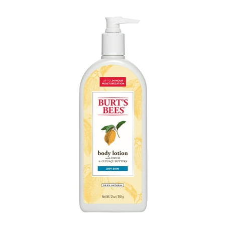 Ginger Almond Body Butter - Burt's Bees Cocoa and Cupuacu Butters Body Lotion - 12 Ounce Bottle