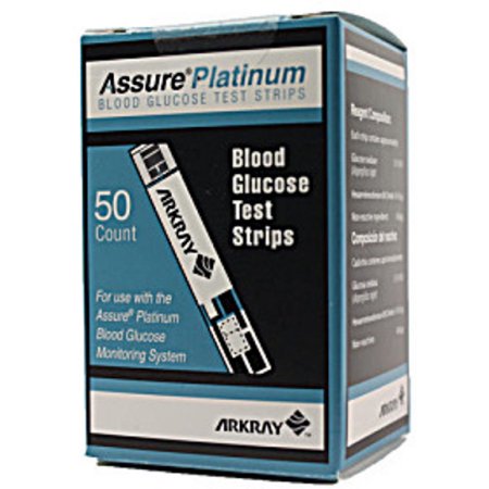 Assure Platinum Blood Glucose Test Strips 50 Test Strips Per Box Walmart Com Walmart Com