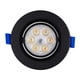 thumbnail image 2 of Estevez Luminario LED dirigible para empotrar en techo con Switch CCT, Modelo Dots CCT, Color Negro, 2 of 9