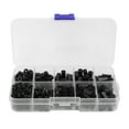 thumbnail image 2 of Nylon Nut Screw White Black Standoff Kit Plastic Box for Easy Storage and Protection, Complete Model Specifications, Multiple Uses with Nylon Standoff for, 2 of 7