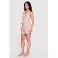 thumbnail image 2 of Women's Striped Tie Waist Belted Shorts, 2 of 4