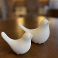 thumbnail image 4 of Visland Small Animal Statues Home Decor Modern Style Birds Decorative Ornaments for Living Room, Bedroom, Office Desktop, Cabinets, 4 of 8