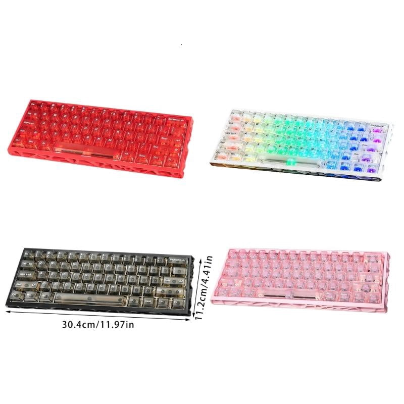 CEORPER Aluminum Perforated Corded Keyboard With Magnetic Switches Backlit Color