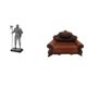 thumbnail image 1 of Figura de escritorio,Estatua Arte Artesanía Coleccionable Escritorio Oficina,Sofá en miniatura para muñecas,Muebles de casa de muñecas,modelo de sofá europeo,decoración,Modelo de silla, 1 of 8