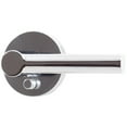 thumbnail image 2 of Zurich Door Lever with Round Rosette, Privacy (Bed/Bath) Latch, Polished Chrome by Stone Harbor Hardware, 2 of 3
