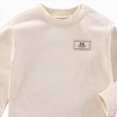 thumbnail image 4 of TOWED22 Toddler Baby Boy Graphic Long Sleeve T-Shirt Excavator Tops Kids Striped Tees,Yellow,2-3 Y, 4 of 4