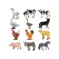 thumbnail image 3 of Animal Farm Simulation Model Toys, Miniature Figures Of Chicken, Duck, Goose, Horse, Cow, Cake Decoration, 12pcs /Set, 3 of 5