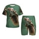 thumbnail image 1 of Fotbe Squirrel Pijama Estampada de 2 Piezas para Niños – Ropa de Dormir de Manga Corta Cómoda para Niños y Niñas, Camiseta y Shorts de Algodón-Medium, 1 of 6