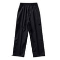 thumbnail image 5 of Rhuody Mens Pants Cargo Pants Summer Loose Fit Streetwear Straight Leg Trousers Workout Joggers Slacks Active Bottoms Lightweight Outfits Black L, 5 of 6