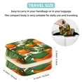 thumbnail image 5 of Tangerine Travel Portable Square Necklace Holder with Earring Holder, Display Case - Travel Organizer for Rings, Earrings, Necklaces, Bracelets - Suitable for Girls and Women, 5 of 6