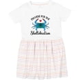 thumbnail image 3 of Inktastic Blue Crab Funny Festival Celebration Girls Toddler Dress, 3 of 5