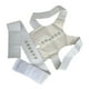 thumbnail image 2 of Vogacara Corrector de postura Soporte de espalda Fuerte resistencia a la tracción Ajustador ajustable con enderezador de cinturón adhesivo Moldeadores de cintura Blanco/L Vogacara CE014177-03, 2 of 6