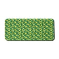 thumbnail image 1 of Fruits Computer Mouse Pad, Digitally Generated Bananas Print Peel Fresh Healthy Plantation, Rectangle Non-Slip Rubber Mousepad X-Large, 35" x 15" Gaming Size, Yellow Dark Yellow, by Ambesonne, 1 of 2