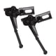 thumbnail image 2 of 2 piezas de soporte de pata de cabra ajustable de acero al carbono negro para bicicleta de repuesto para niños de 12 pulgadas, 2 of 9