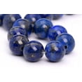thumbnail image 2 of K-KED Lapis Lazuli Smooth Round Beads 6mm 8mm 10mm 12mm 15.5" Strand-6 mm, 2 of 6