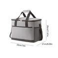 thumbnail image 4 of Premium Insulated Cooler Bag with Aluminum Foil Lining Waterproof Oxford Fabric for Picnics Commutes and Travel, 4 of 7