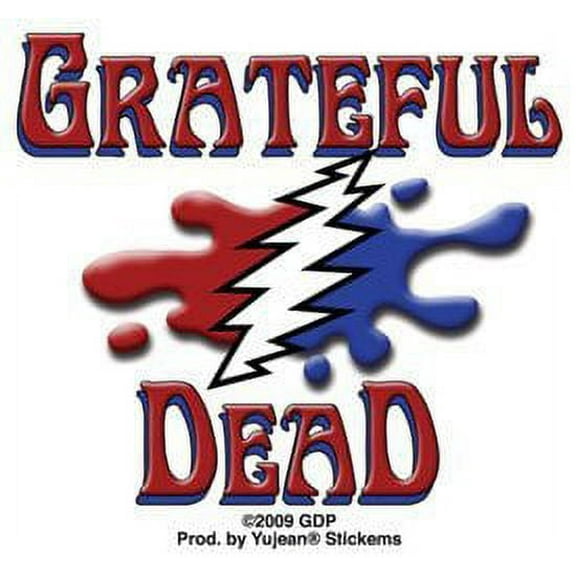 Grateful Dead - Mini Melting Logo - Sticker / Decal
