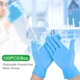 thumbnail image 4 of Guantes desechables de nitrilo Sin polvo Guantes médicos sin látex Guantes protectores par Carevas Guantes, 4 of 7