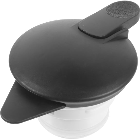 CIMAXIC 1Pack Black Plastic Carafe Replacement Lid for Kitchen 13x8cm