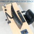 thumbnail image 3 of VIVO Black Aluminum Single Monitor Pneumatic Arm Desk Mount, Up to 32" Screens, 3 of 8