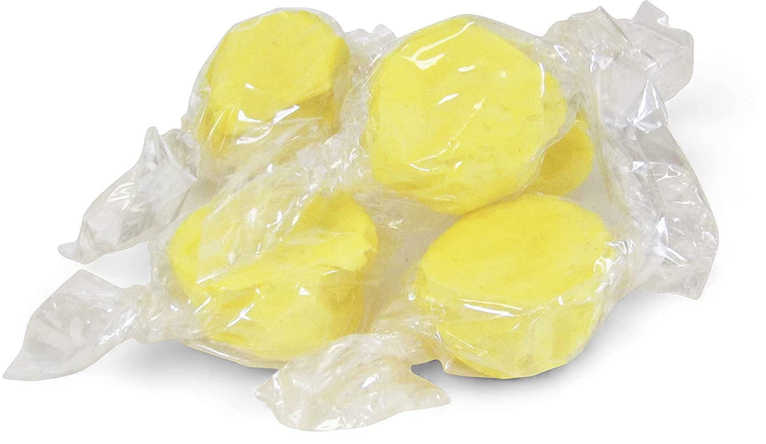 Gourmet Yellow Mango Soft Taffy Candy Chews by It's Delish, 5 lbs Bulk Bag  Individually Wrapped Yellow Taffies Chewy Mango Flavored Fruit Chews  USA Made