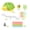 B, variant on Windmill Water Sprinkler, Outdoor Lawn Toy, Face Garden Sprinkler, Summer Fun Water Play, Automatic Rotating Sprayer for Yard