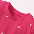 thumbnail image 7 of Toddler Girl Short Sleeve Dress Cotton Casual Tunic Playwear Basic Shirt Party Dresses 2-7Y, 7 of 7