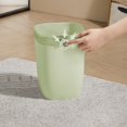 thumbnail image 5 of HOMBOTI Trash Can Clearance Plastic Touch Free Garbage Can Large Capacity Trash Can for Bedroom/Bathroom/Office, 5 of 6