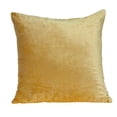 thumbnail image 5 of Super Soft Yellow Solid Color Decorative Accent Pillow, 5 of 5