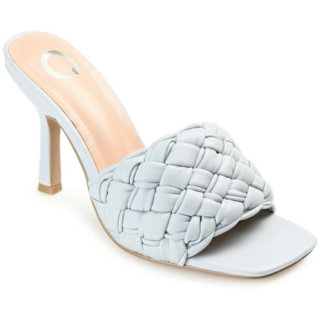 

Journee Collection Womens Raquelah Open Toe High Stiletto Pumps