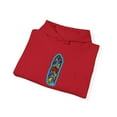 thumbnail image 3 of Flip Geoff Rowley Monster Party Skateboard 2000s Vintage Classic Hoodie Print - Cherry Red / 4XL, 3 of 5