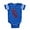 Royal Blue, variant on CafePress - Owl_Tr - Cute Infant Baby Football Bodysuit