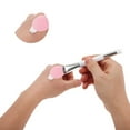 thumbnail image 3 of Unique Bargains 2 Pcs Smooth Face Mask Brush Double-headed Pink, 3 of 5