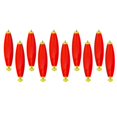 thumbnail image 1 of Bobbers de pesca Cola 10 piezas 65x15mm, 1 of 6